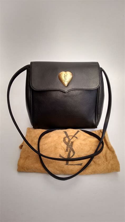 ysl black white bag|YSL vintage bag.